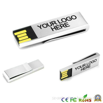 Solid Metal USB Flash Drive Model with Boomark